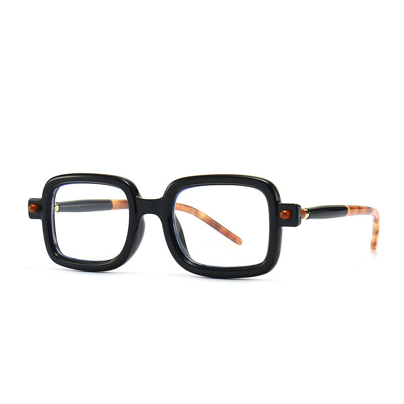 Wholesale New Thick Square Frame PC Men's Sunglasses